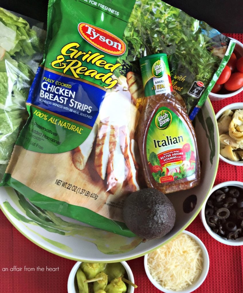 Italian Salad with Chicken