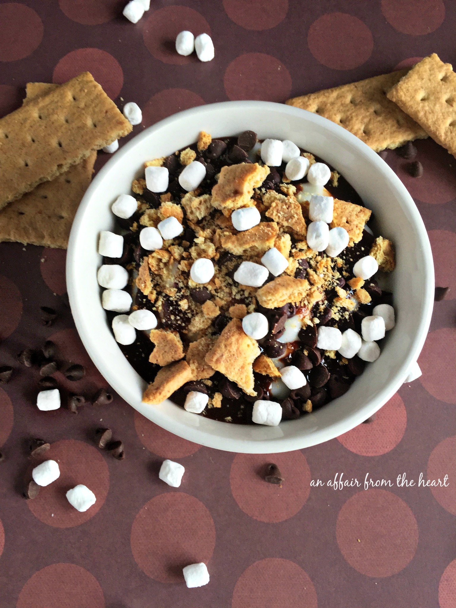S'Mores Yogurt Two Ways