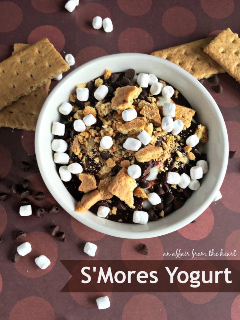 S'Mores Yogurt Two Ways