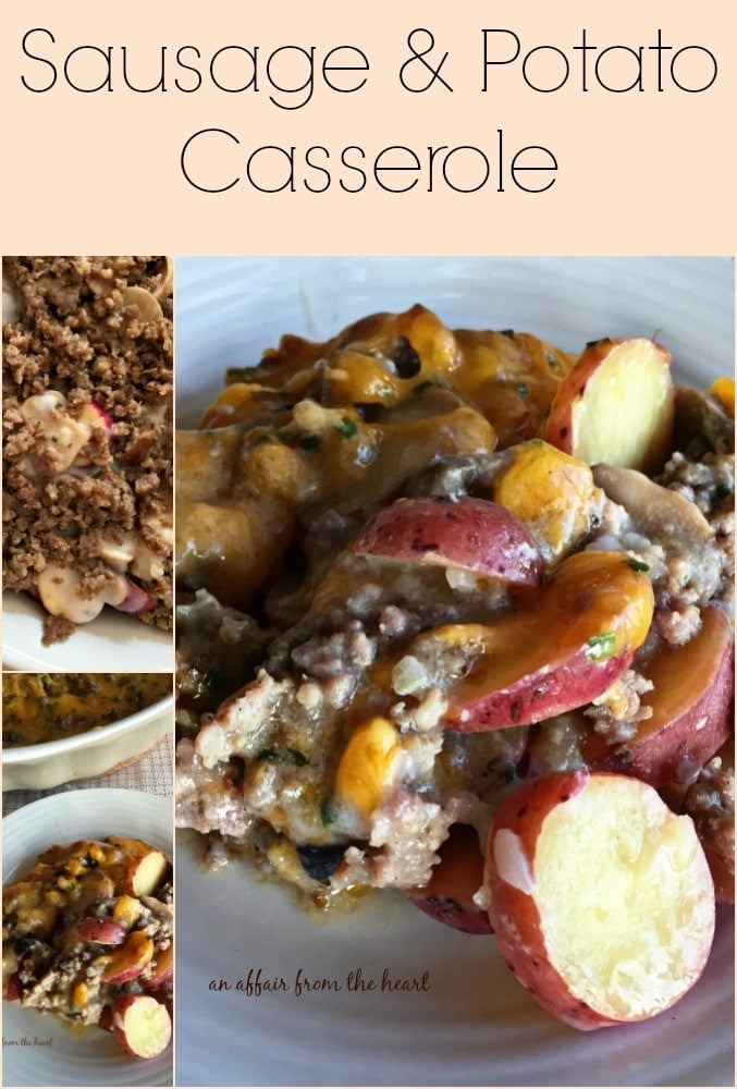Sausage & Potato Casserole -An Affair from the Heart