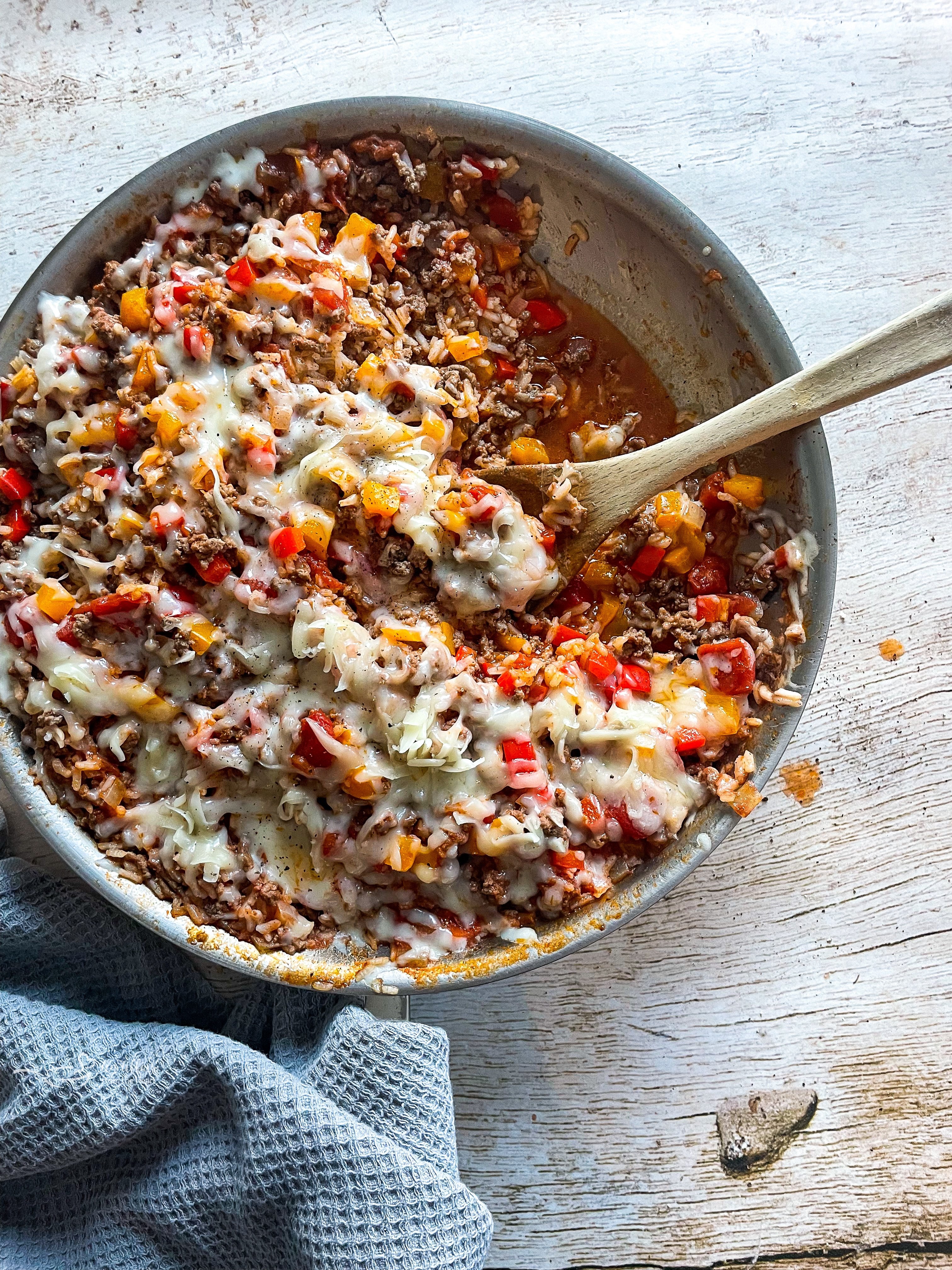 Skillet Stuffed Peppers :: An Easy, Healthy One Pan Dinner! - Raising  Generation Nourished