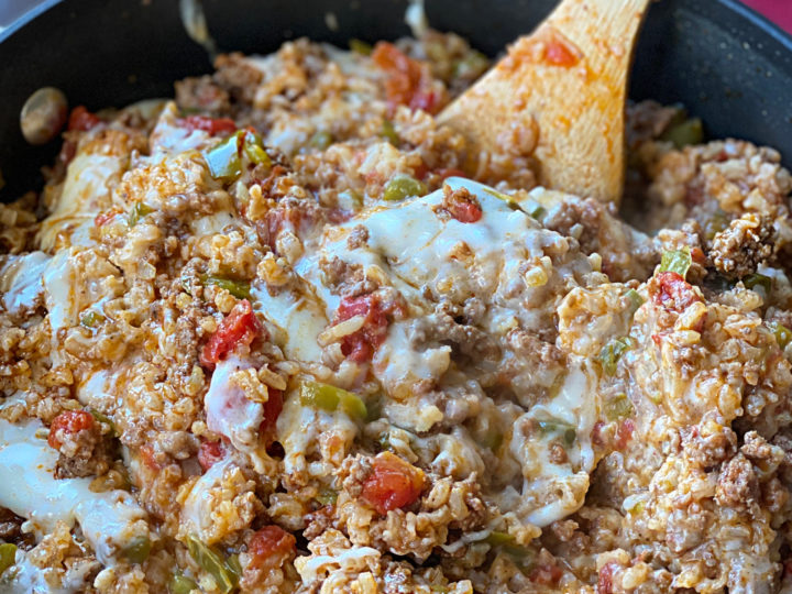 Skillet Stuffed Peppers :: An Easy, Healthy One Pan Dinner! - Raising  Generation Nourished