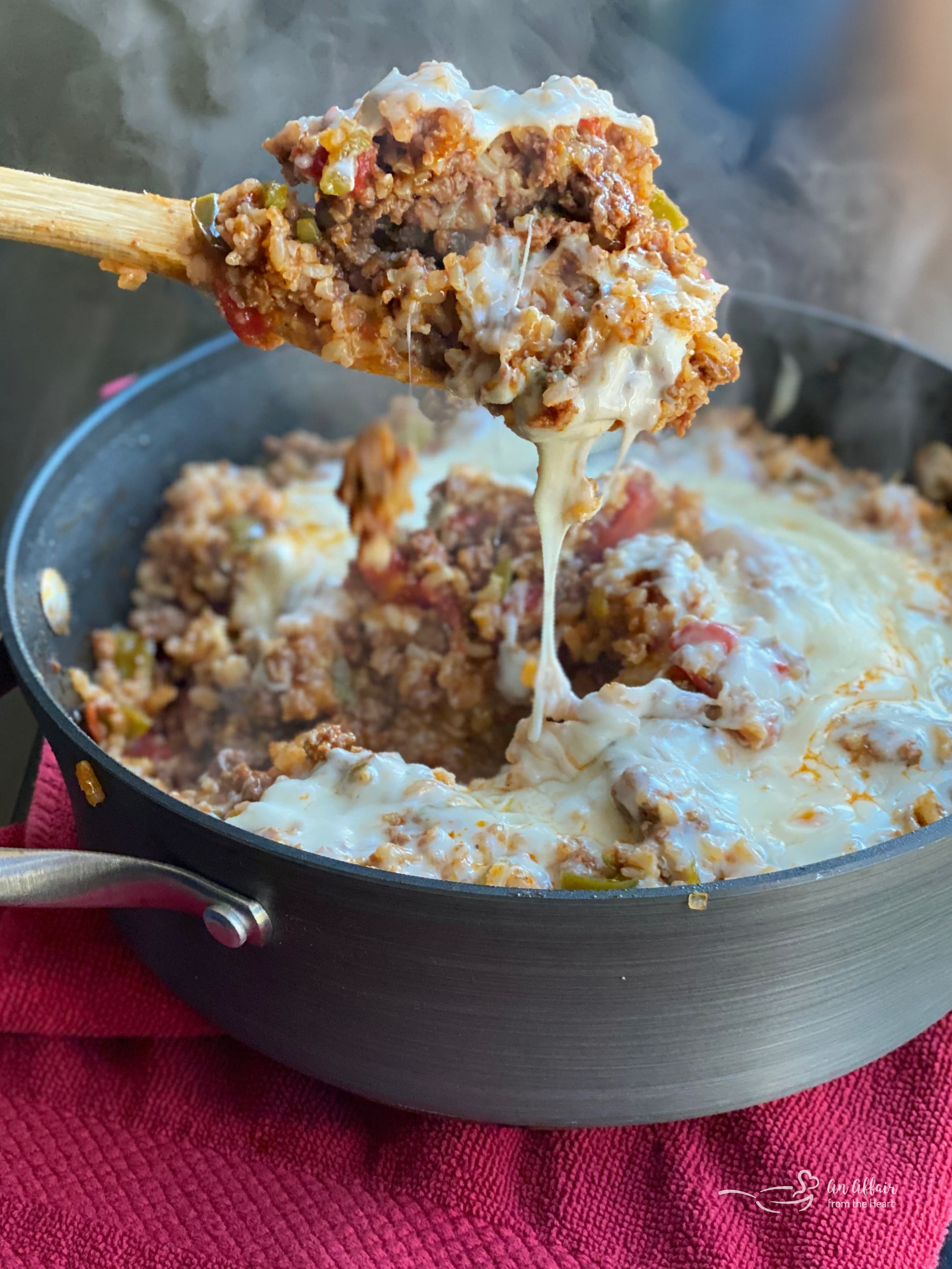 Stuffed Pepper Skillet an Easy Weeknight Meal we all love.