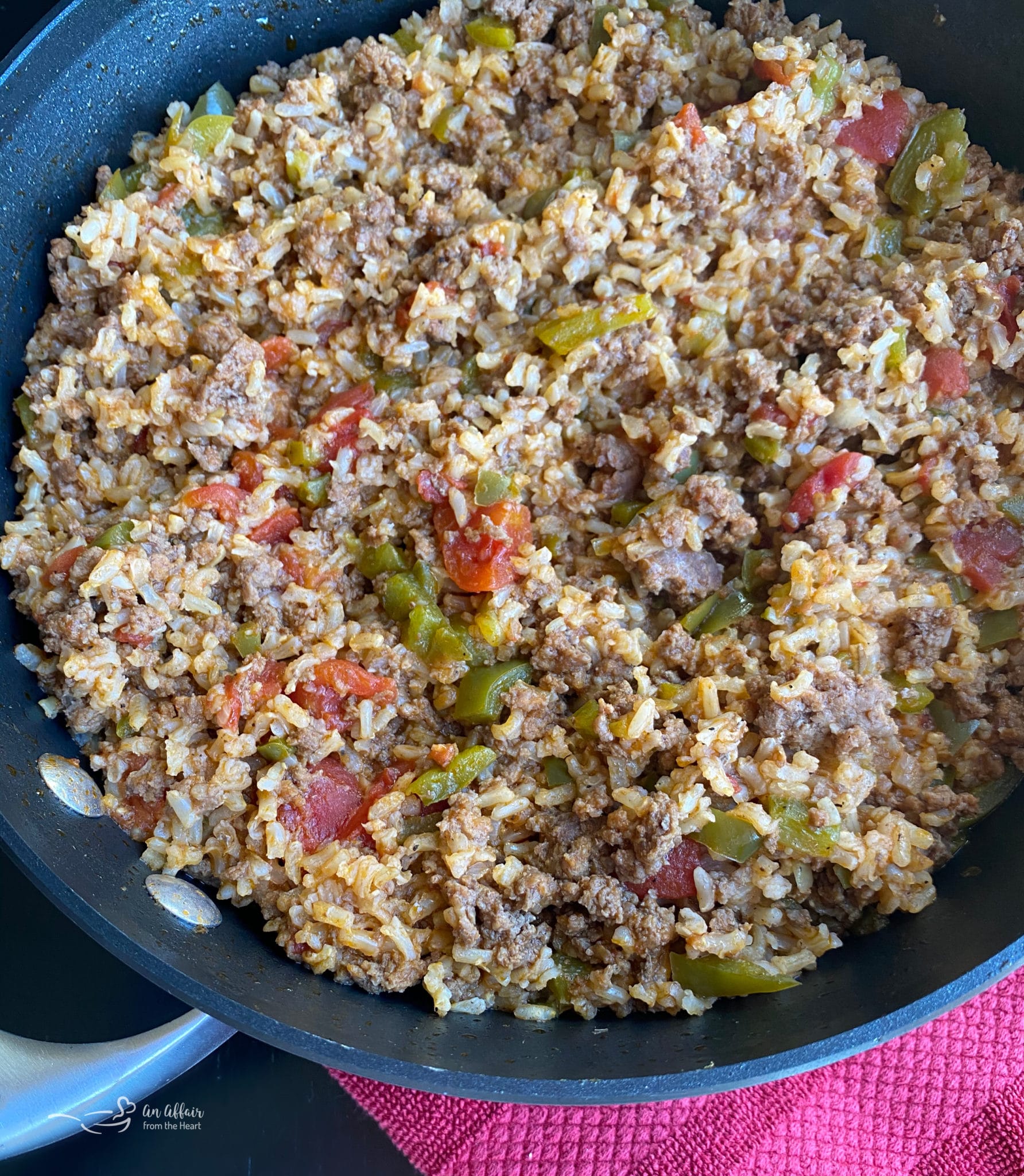 Stuffed Pepper Skillet an Easy Weeknight Meal we all love.