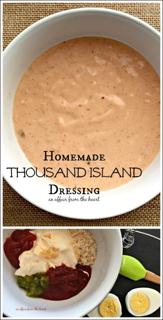 Homemade Thousand Island Dressing - An Affair from the Heart