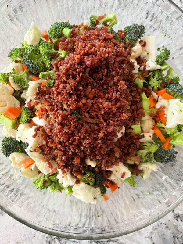 Summer Chopped Veggie Salad - Proud Italian Cook