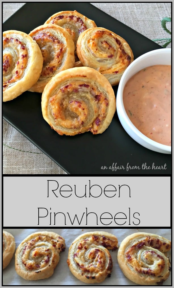 Reuben Pinwheels - An Affair from the Heart