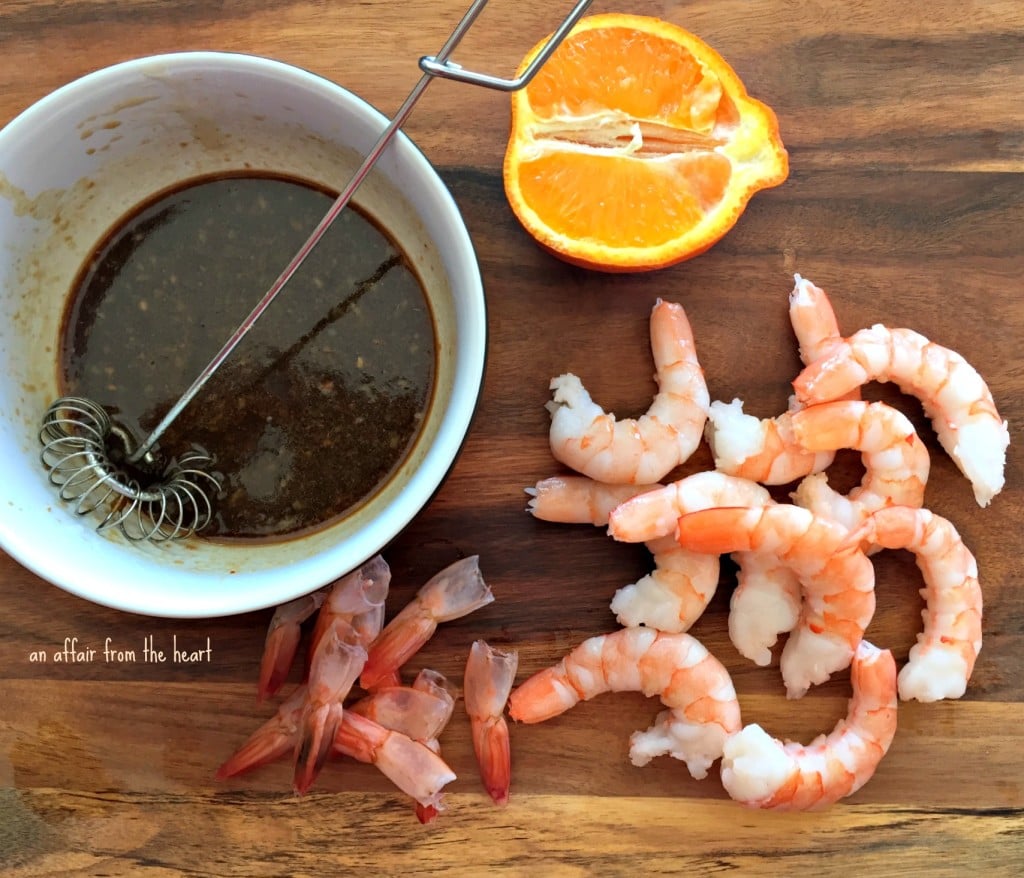 Sweet Heat Asian Grilled Shrimp