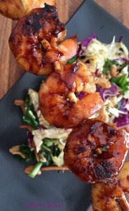 Sweet Heat Asian Grilled Shrimp