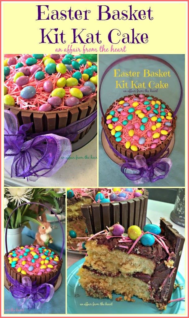 Easter Basket Kit Kat Cake