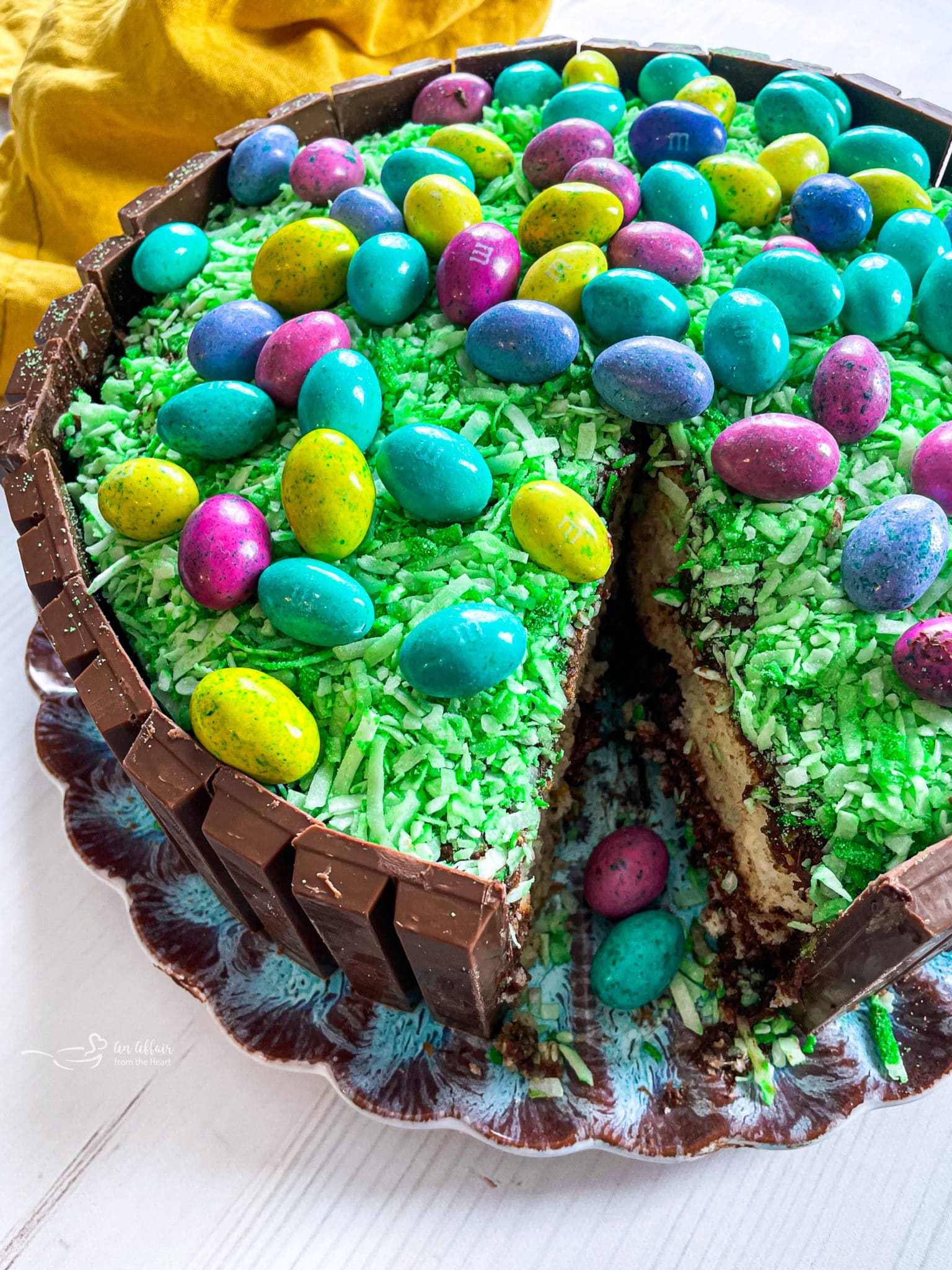 Easter Basket Kit Kat Cake