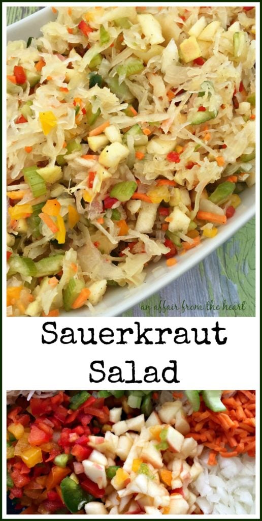 Sauerkraut Salad - An Affair from the Heart