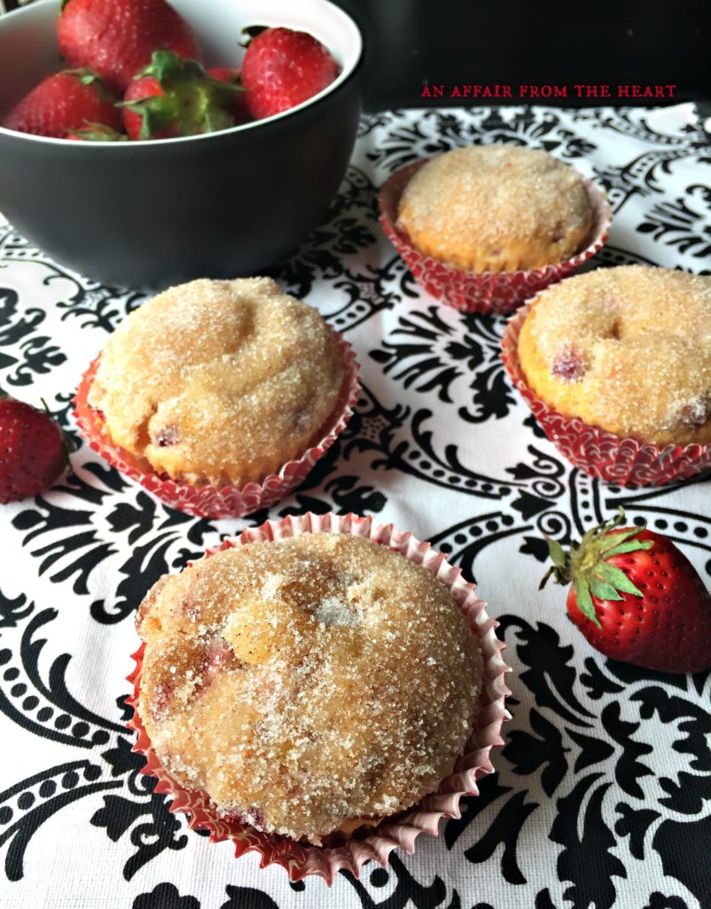 Strawberry Cheesecake Muffins