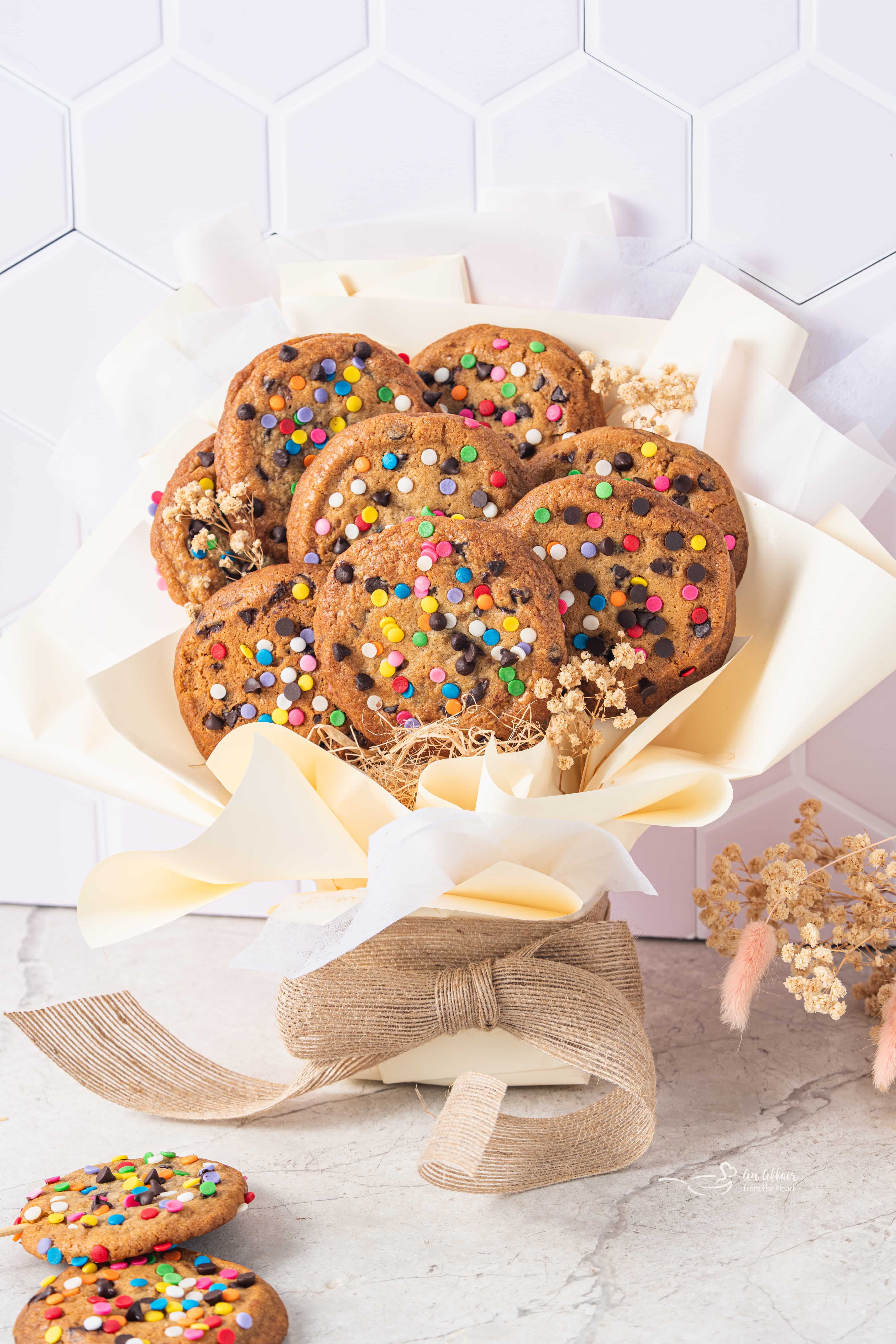 How to Make an Easy Cookie Bouquet