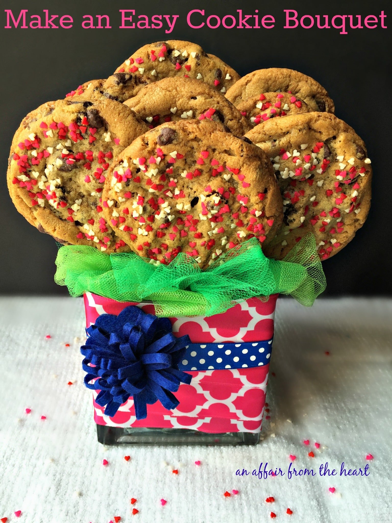 How to: Make an Easy Cookie Bouquet