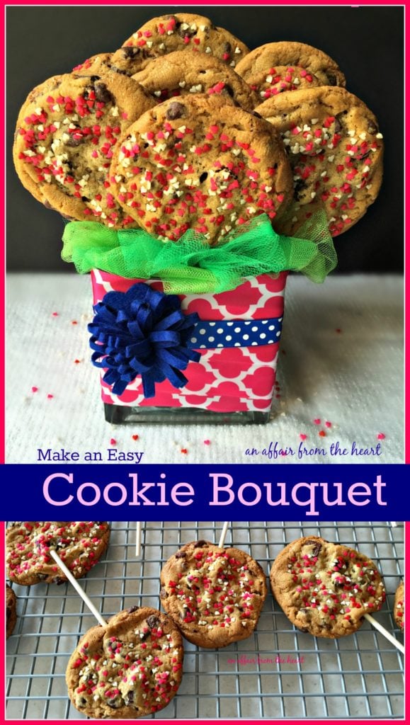 Homemade Cookie Bouquet - An Affair from the Heart