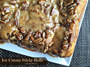 Ice Cream Sticky Rolls