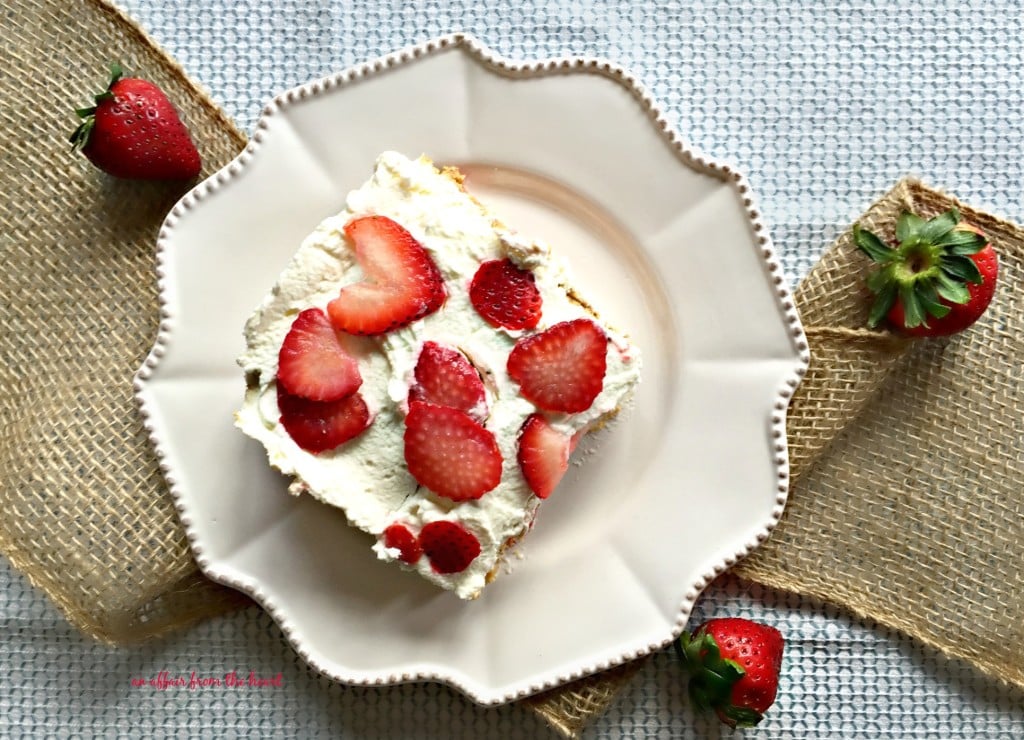 Strawberry Icebox Cake - Bake from Scratch