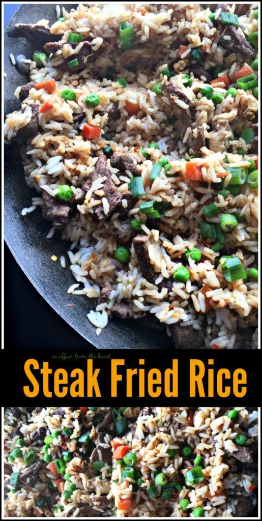 Steak Fried Rice - An Affair from the Heart