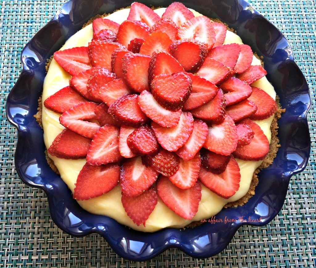 Strawberry Banana Cream Pie