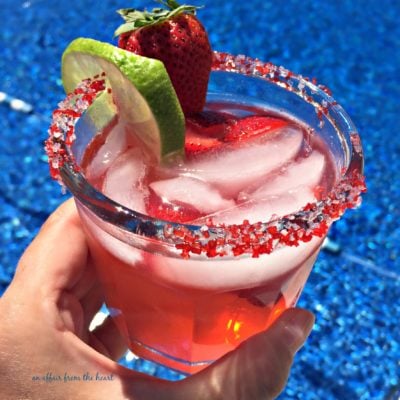 mexican strawberry margaritas