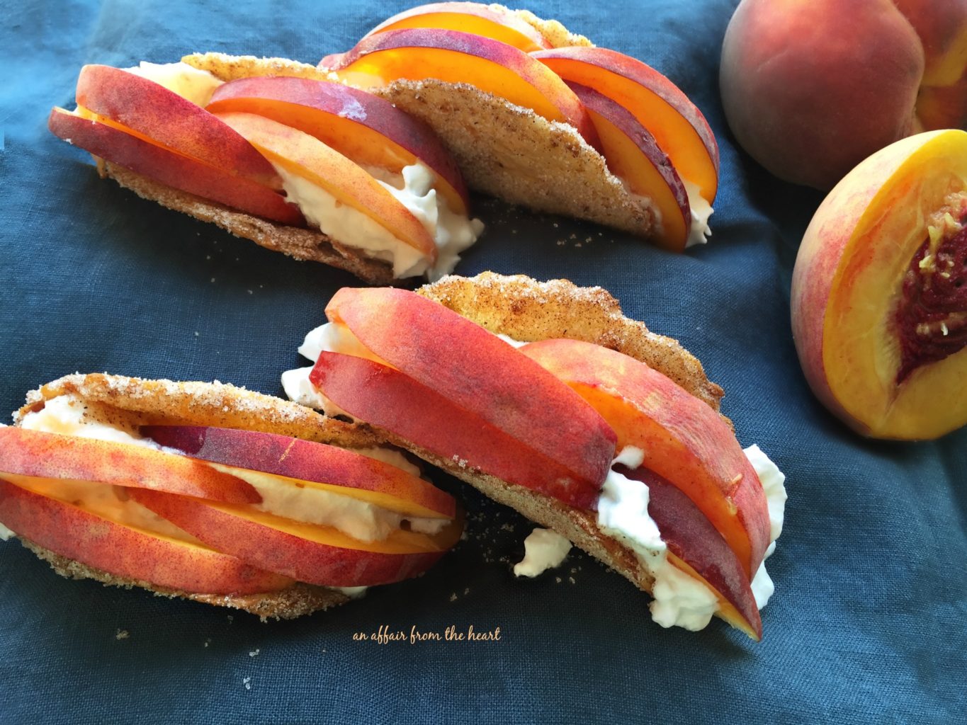 Peaches 'n Cream Tacos 