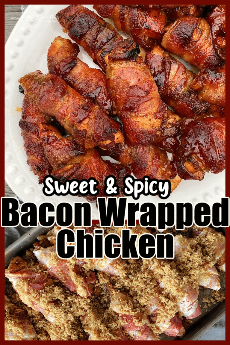 Sweet & Spicy Bacon Chicken - Baked or Grilled - A Family Favorite!