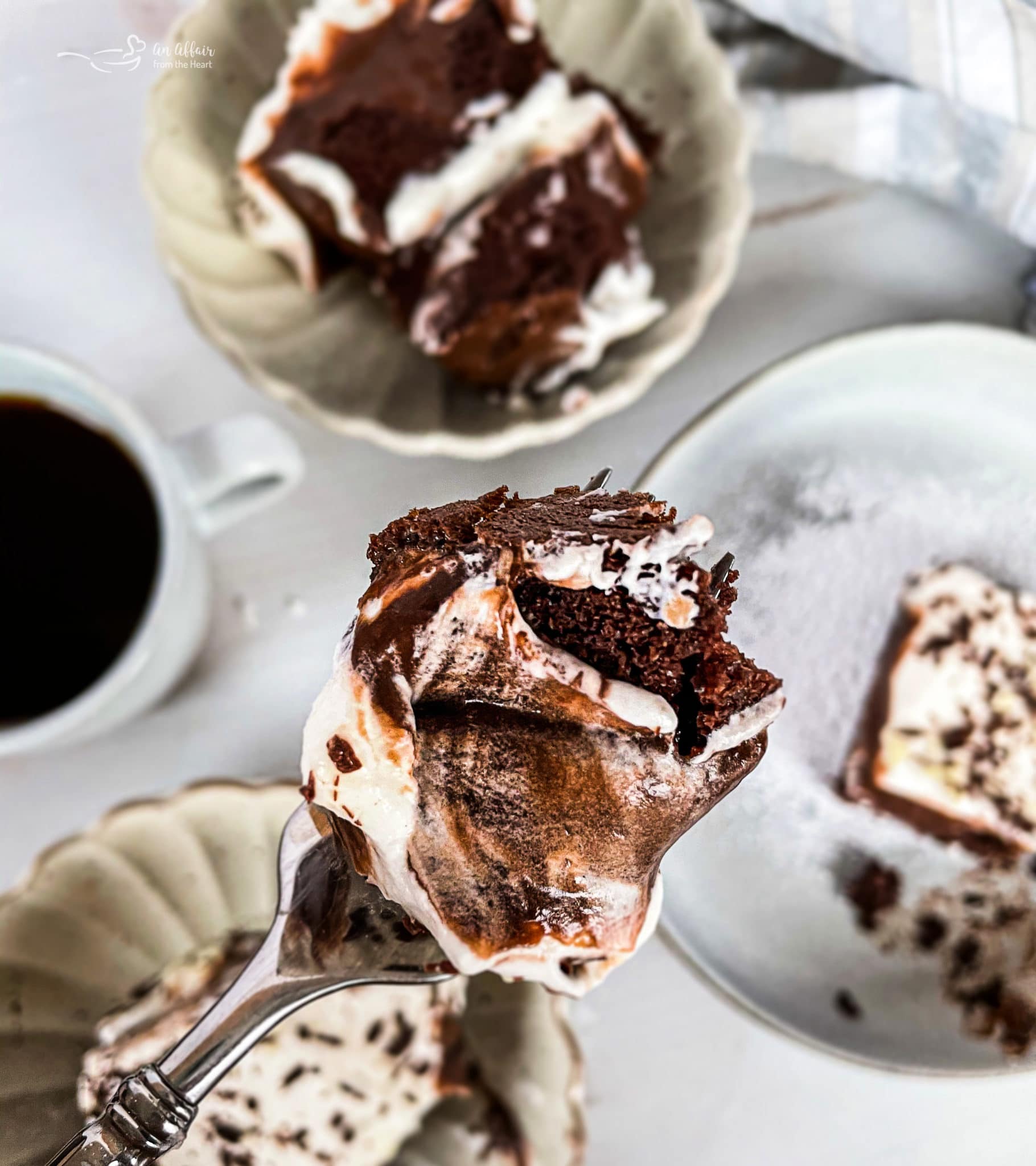 Chocolate Pudding Poke Cake