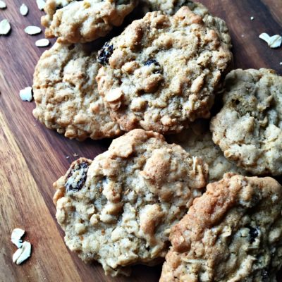 Grandma Jane’s Oatmeal Raisin Cookies