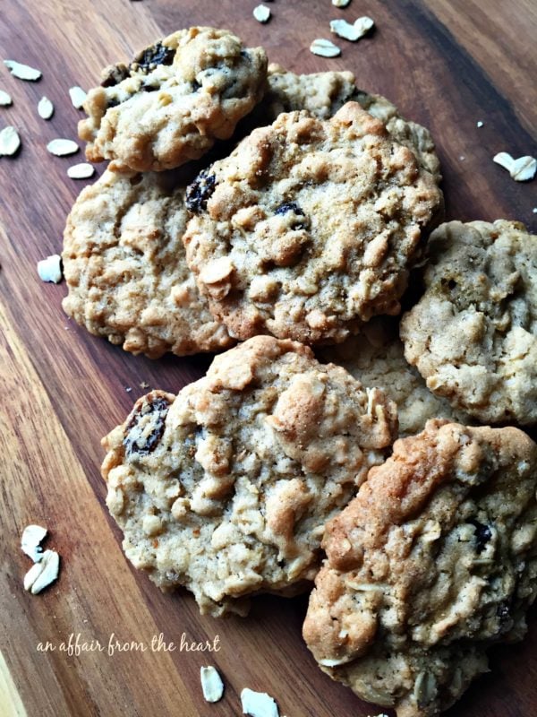 Grandma Jane's Oatmeal Raisin Cookies