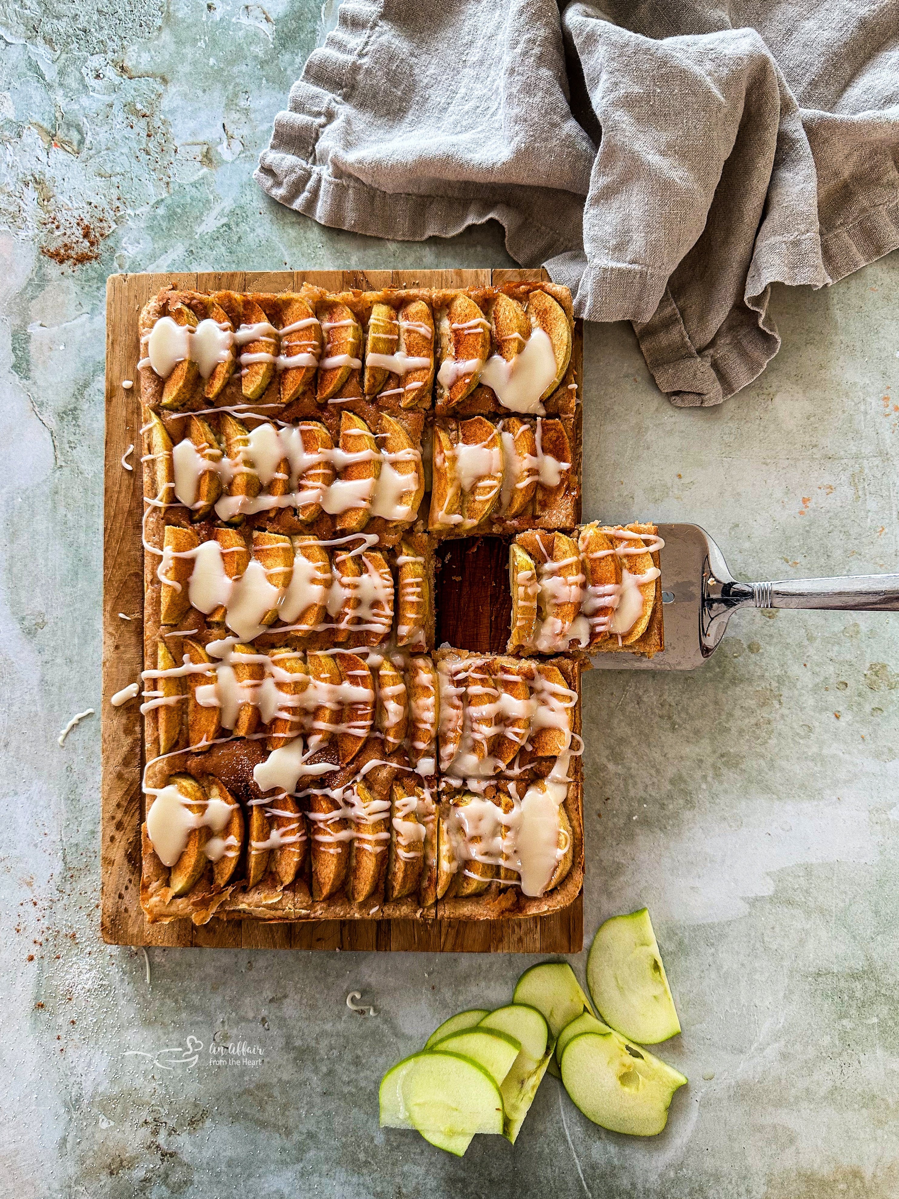 Apple Kuchen (German Apple Cake)