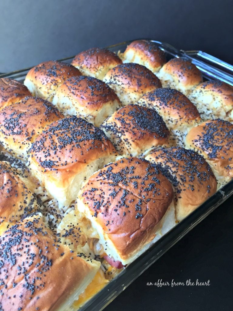 Baked Roast Beef Sliders with Horseradish Sauce