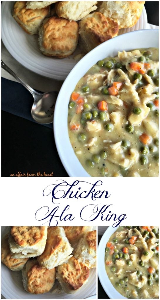 Chicken Ala King - An Affair from the Heart