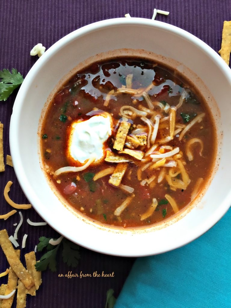 Chicken Enchilada Soup