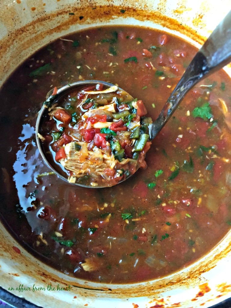 Chicken Enchilada Soup