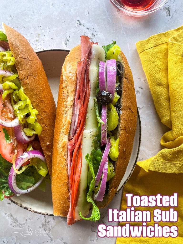 Toasted Italian Sub Sandwiches (Simple & Yummy Meal Idea!)