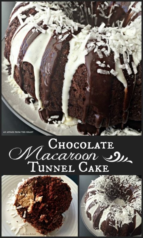 Chocolate Macaroon Tunnel Cake - An Affair from the Heart