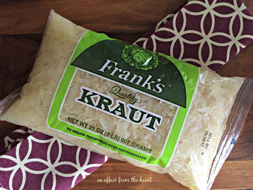 Frank's Sauerkraut 2 Pound Poly Bag