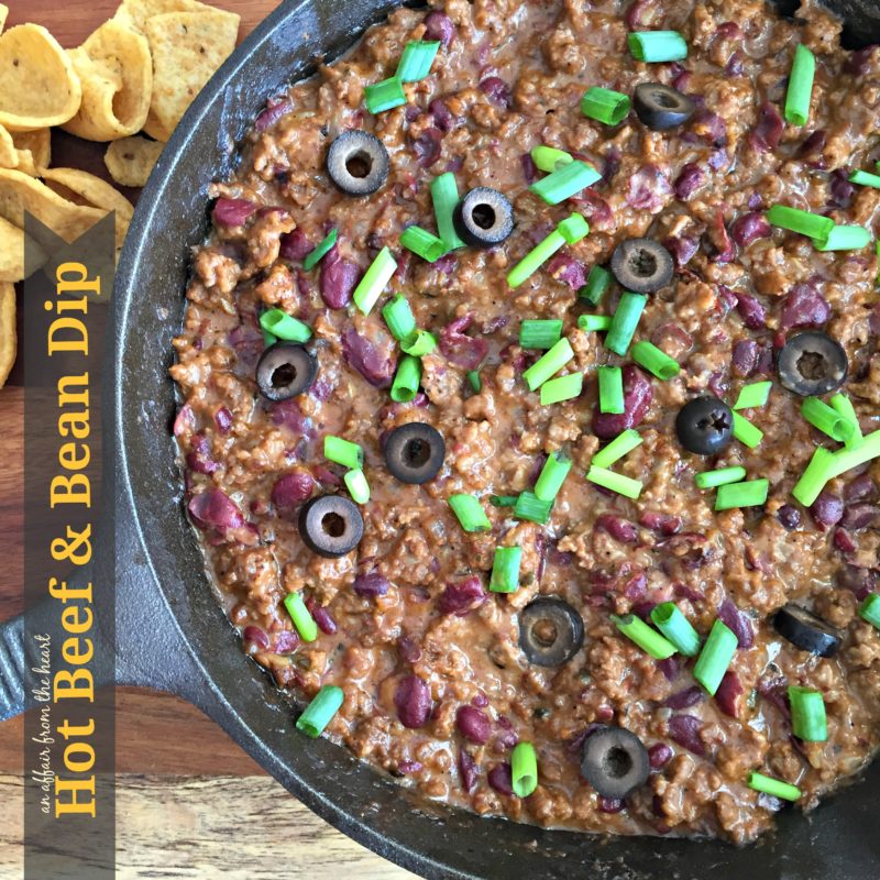 Hot Beef & Bean Dip