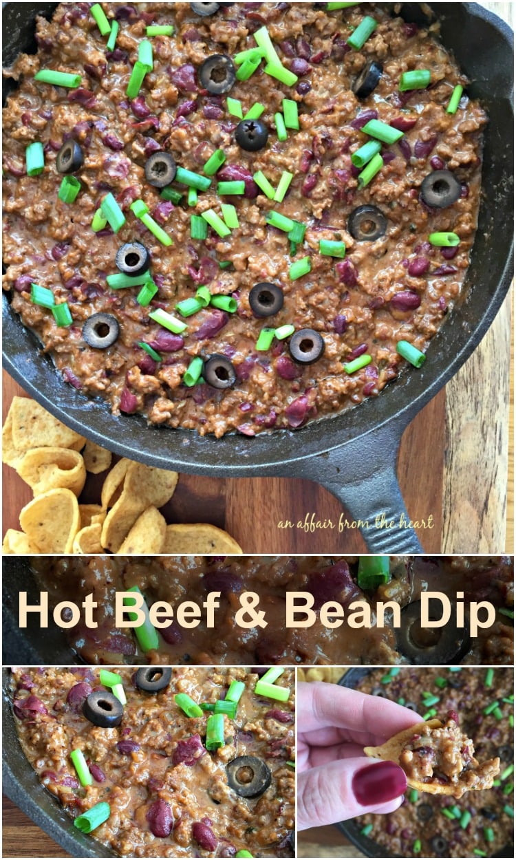 Hot Beef & Bean Dip - An Affair from the Heart