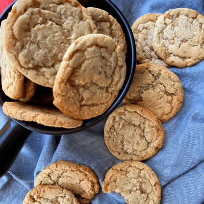 Butter Brickle Cookies