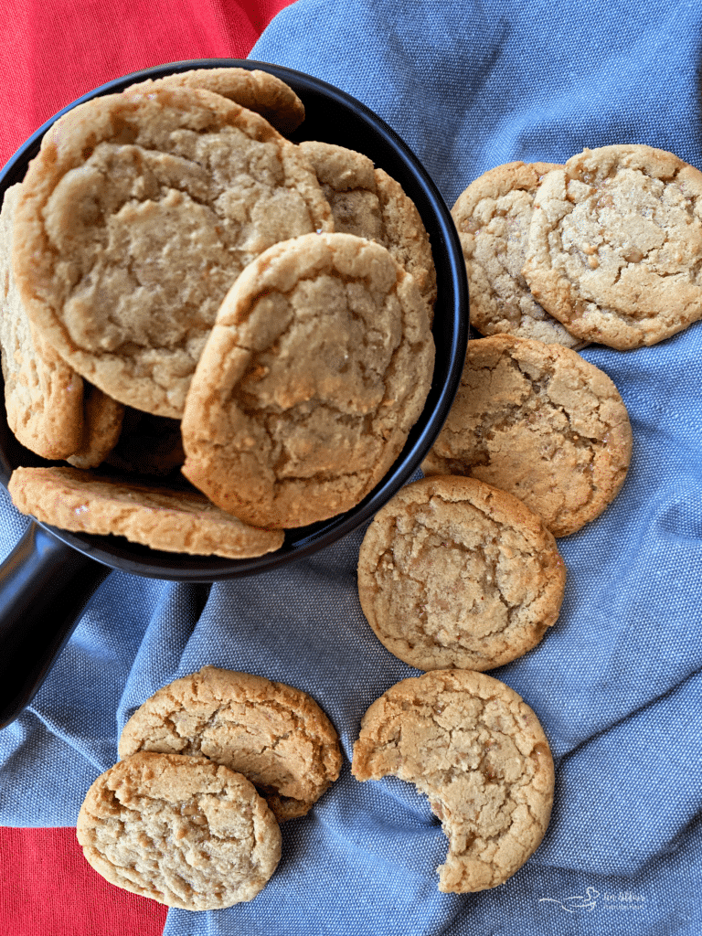 Butter Brickle Cookies