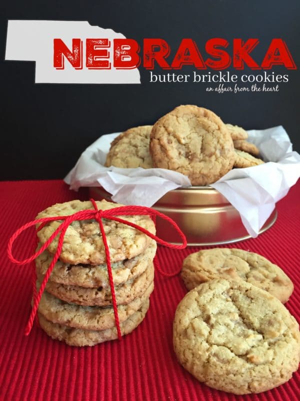 Butter Brickle Cookies