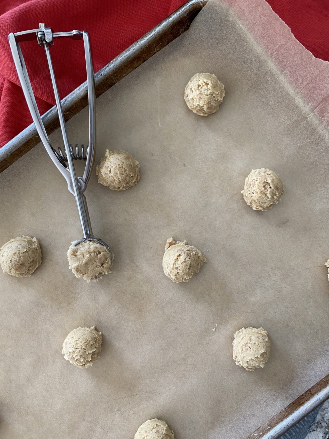 Chewy Butter Brickle Cookies buttery cookies filled with toffee bits