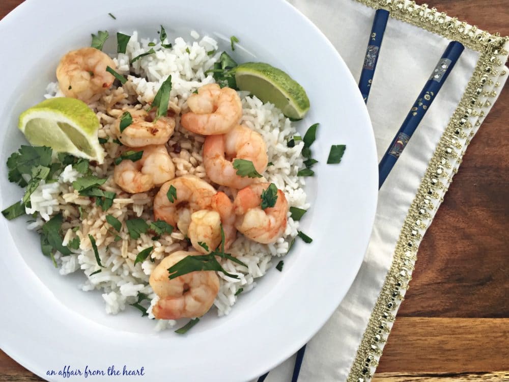 Sesame Cilantro Shrimp