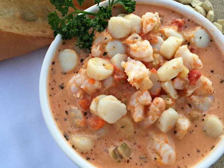 seafood bisque soup