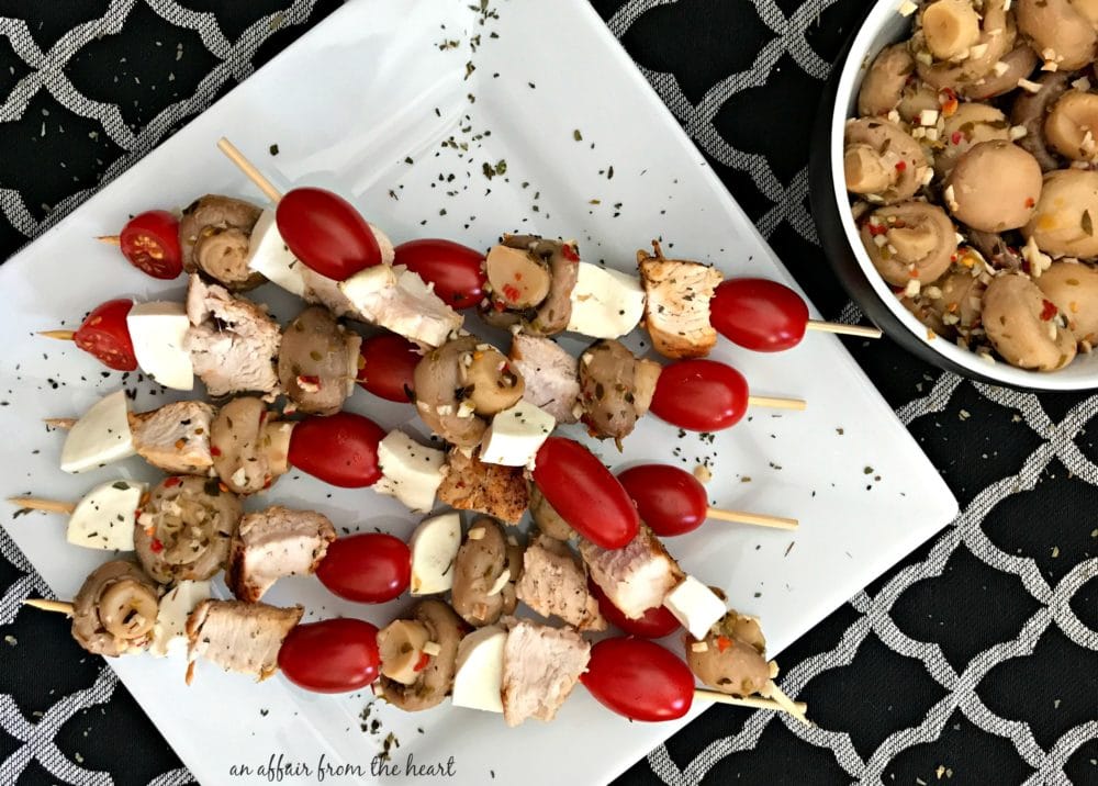 Italian Chicken & Mushroom Appetizer