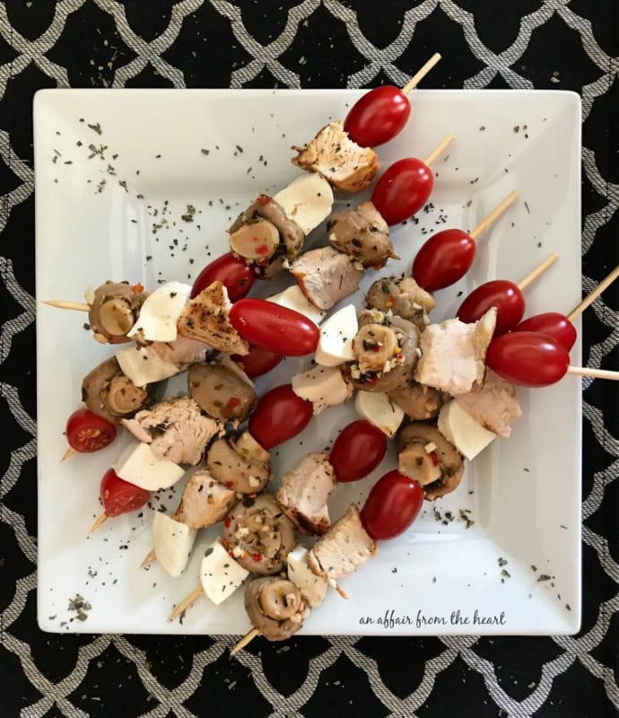 Italian Chicken & Mushroom Appetizer