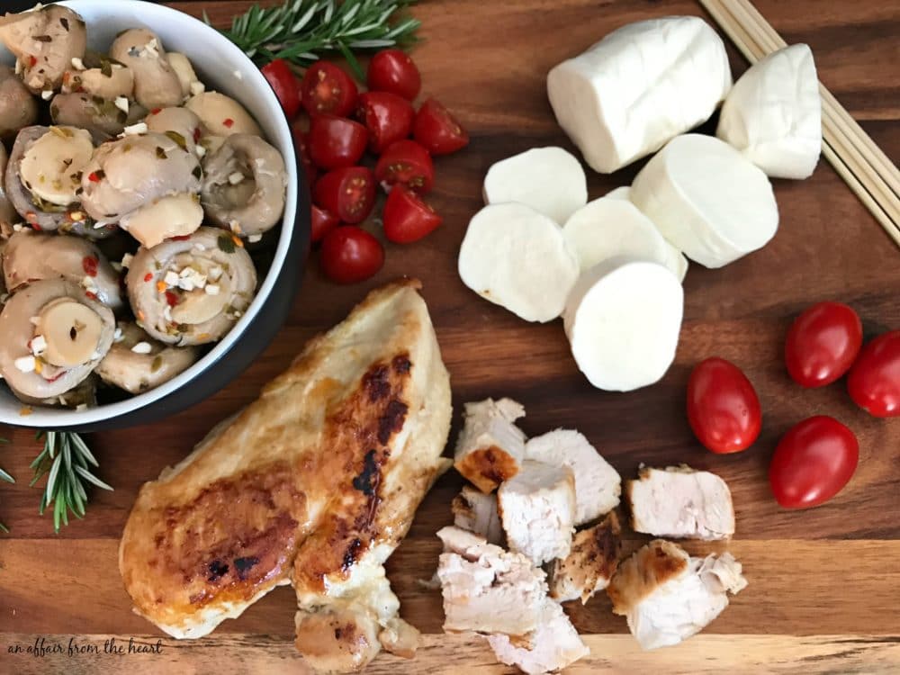 Italian Chicken & Mushroom Appetizer