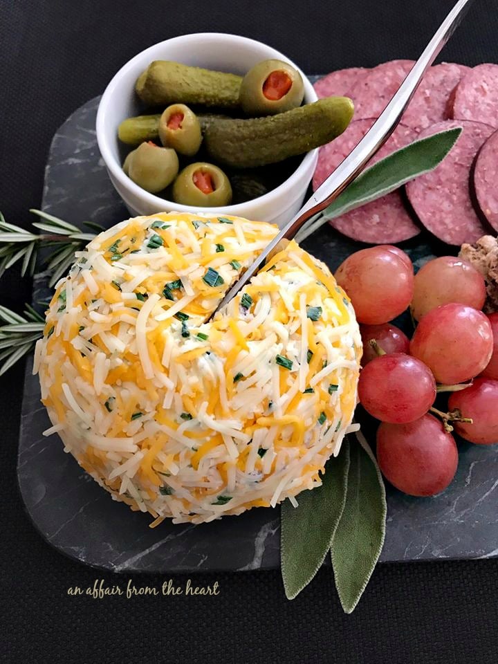 Summer Sausage Cheese Ball